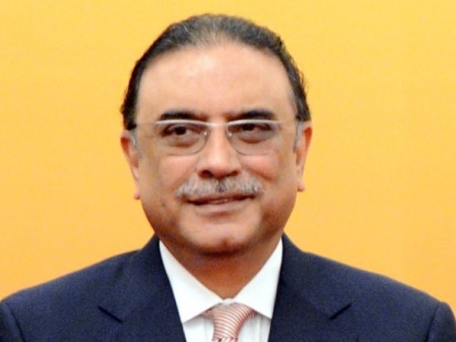 President Asif Ali Zardari. (Known as Mr. 10 %) 
